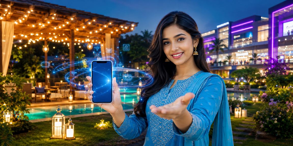গাজীপুরে সালোয়ার কামিজ পরা ব্যক্তি মোবাইলে 77bed ক্যাসিনো অ্যাপ ব্যবহার করছেন